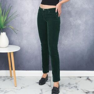 AG “The Stevie” Slim Straight Corduroy Jeans